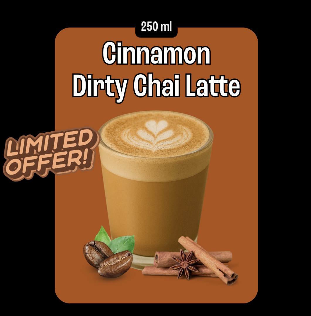 Cinnamon Dirty Chai