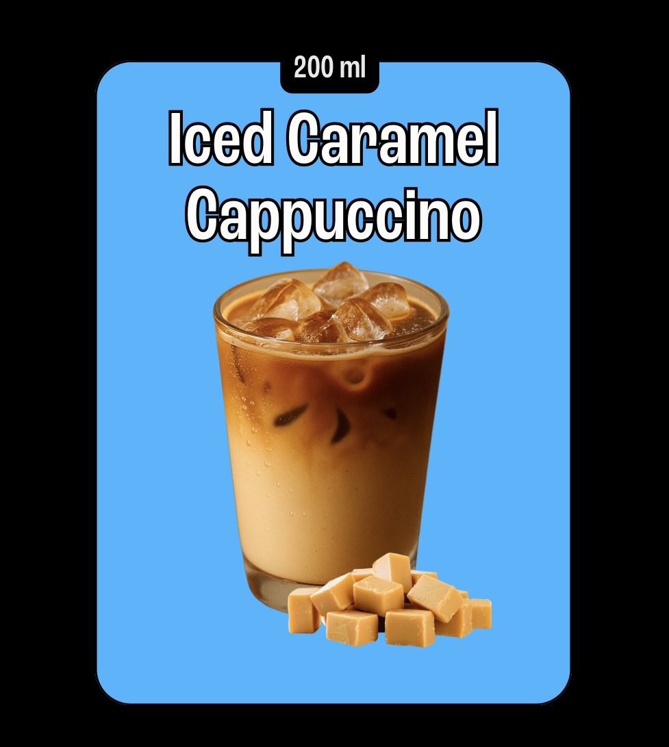 Iced Caramel Cappuccino